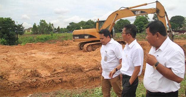 Pematangan Lahan Masjid Agung Ditargetkan Selesai dalam Sebulan